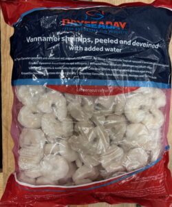VANNAMAI Shrimps 41/50 PD 1Kg IP Viet Nam